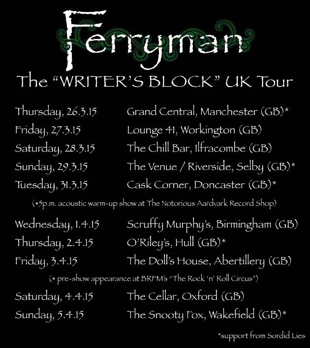 ferryman tour dates